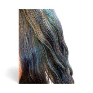 Lace Front Wig Gray Platinum Red Blue Silver Long Heat Resistant